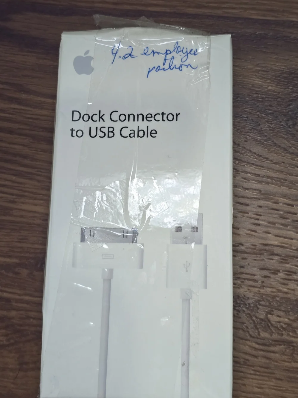 Apple Dock Connector to USB Cable - White